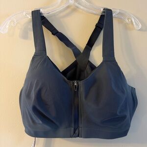 Victoria’s Secret Knockout Front-Close Sports Bra - grey